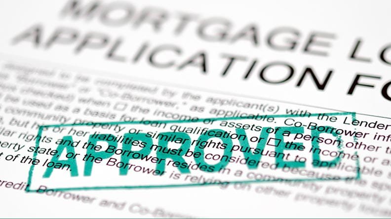 approved mortgage application