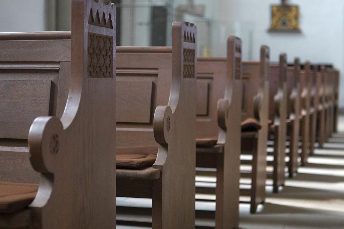 church pews