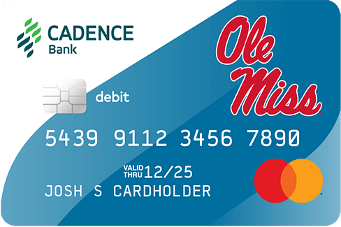 Ole Miss Debit Card